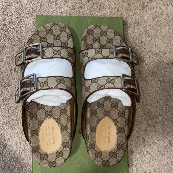 Sold Gucci slide sandle with straps - Picture 2 of 3